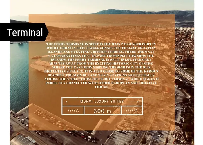 Luxury Apartment Monvi Near Bacvice Beach And Old Town דירה ספליט