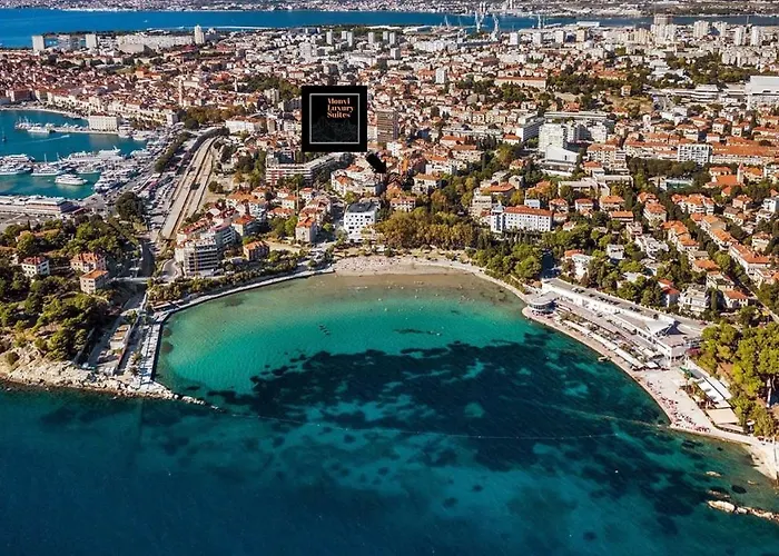 Luxury Apartment Monvi Near Bacvice Beach And Old Town ספליט