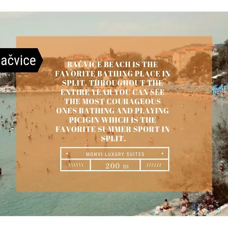 Monvi Luxury Near Bacvice And Old Town Apartment